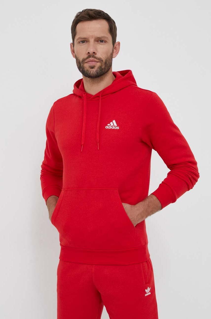 Mikina adidas Performance Feelcozy Sweat Červená | H47018, 0