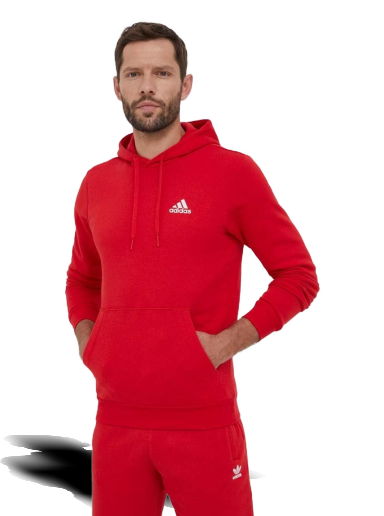 Mikina adidas Performance Feelcozy Sweat Červená | H47018