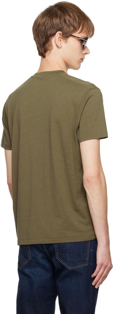Tričko Tom Ford TOM FORD Lyocell Cotton Crewneck T-shirt Zelené | JCS004-JMT012, 2
