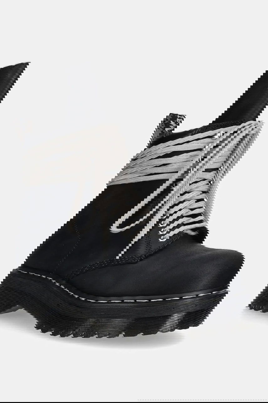 Tenisky a topánky Rick Owens Rick Owens DRKSHDW x Dr. Martens Quad Sole Steel Toe Boot Čierna | DM02E6813.9001, 0
