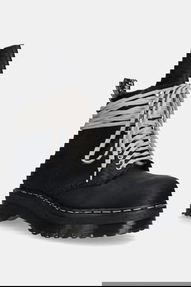 Tenisky a topánky Rick Owens Rick Owens DRKSHDW x Dr. Martens Quad Sole Steel Toe Boot Čierna | DM02E6813.9001, 0