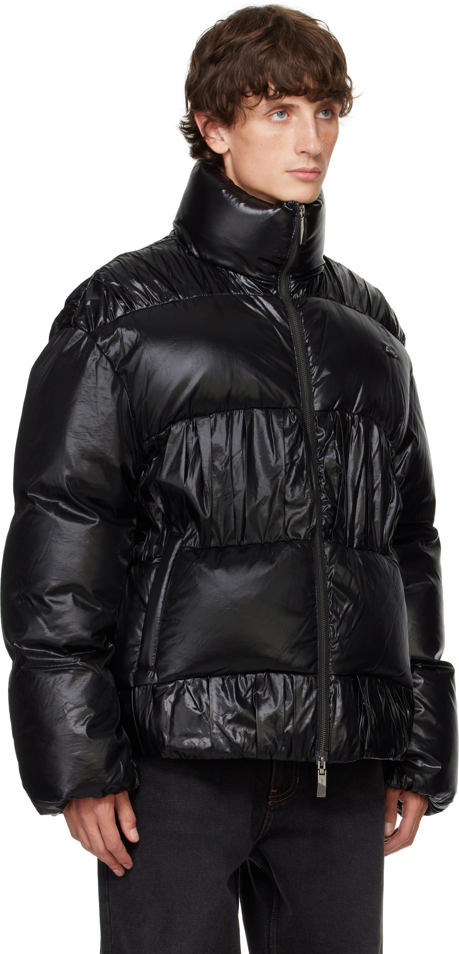 Gathered Down Jacket