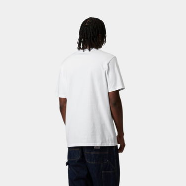 Tričko Carhartt WIP Script Short Sleeve T-Shirt Biela | I035700_8, 1