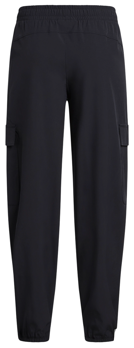 Cargo nohavice Under Armour Rival Woven Cargo Pants with Elastic Waist and Cuffs Čierna | 1386527-001, 1