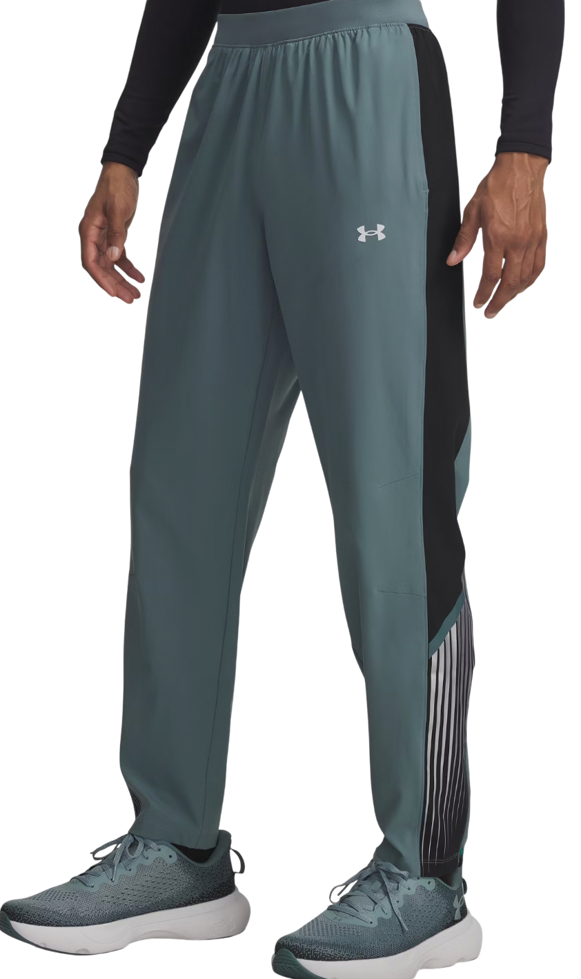Tepláky Under Armour Velociti Storm Pant Tyrkysová | 6005899-587, 0