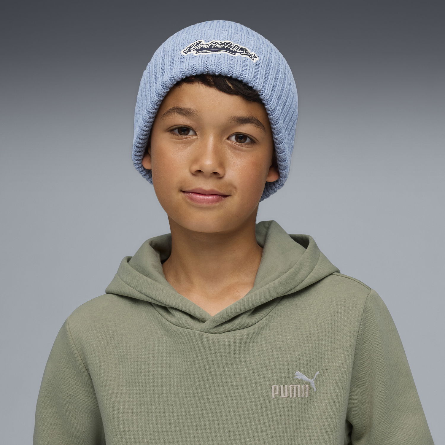 Kulicha Puma Mid Crown Beanie with Bend the Rules Patch Modrá | 026558_01, 1