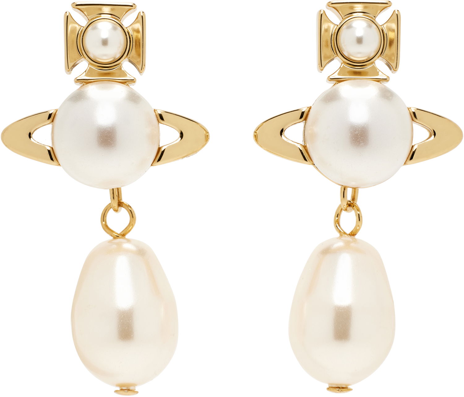 Náušnice Vivienne Westwood Inass Earrings Metalická | 62020104-02R107-CN, 0