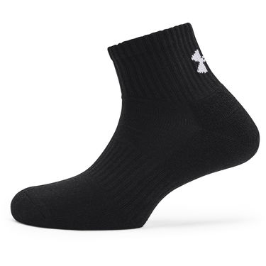 Spodná bielizeň a ponožky Under Armour Core QTR 3-Pack Čierna | 1358344-001, 3