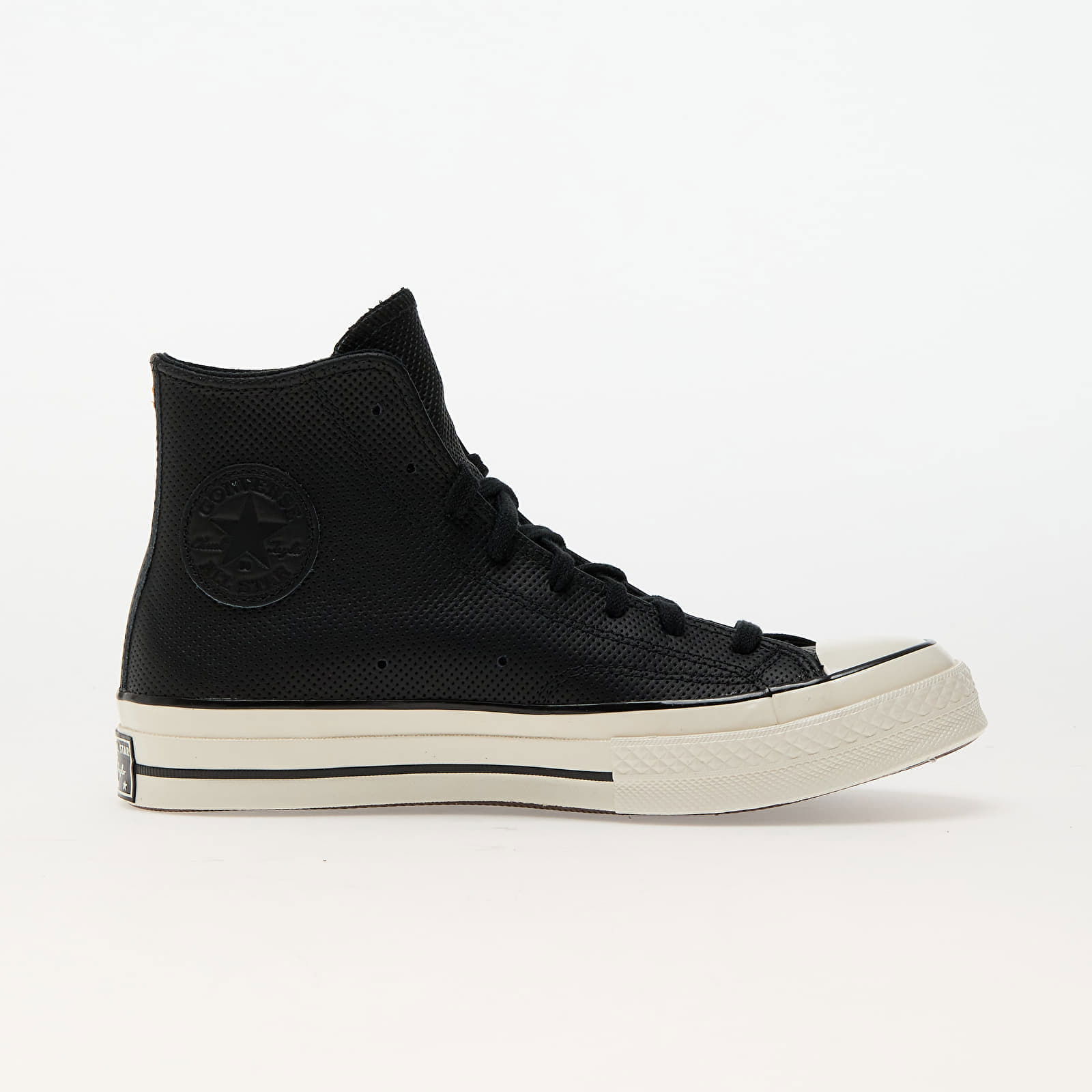 Chuck 70 Leather Black/ Gingersnap/ Egret