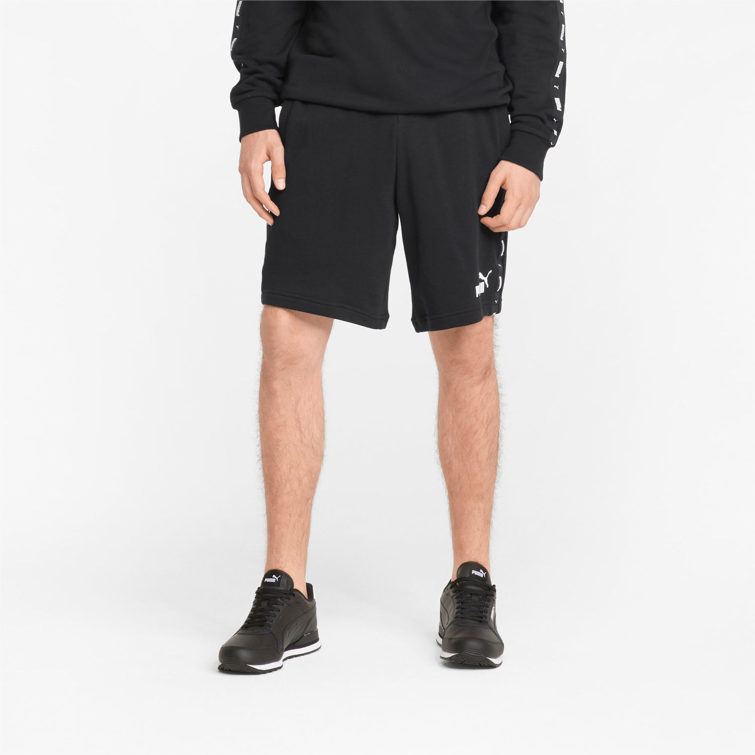 Šortky Puma Essentials+ Tape Shorts Čierna | 847387_01, 1