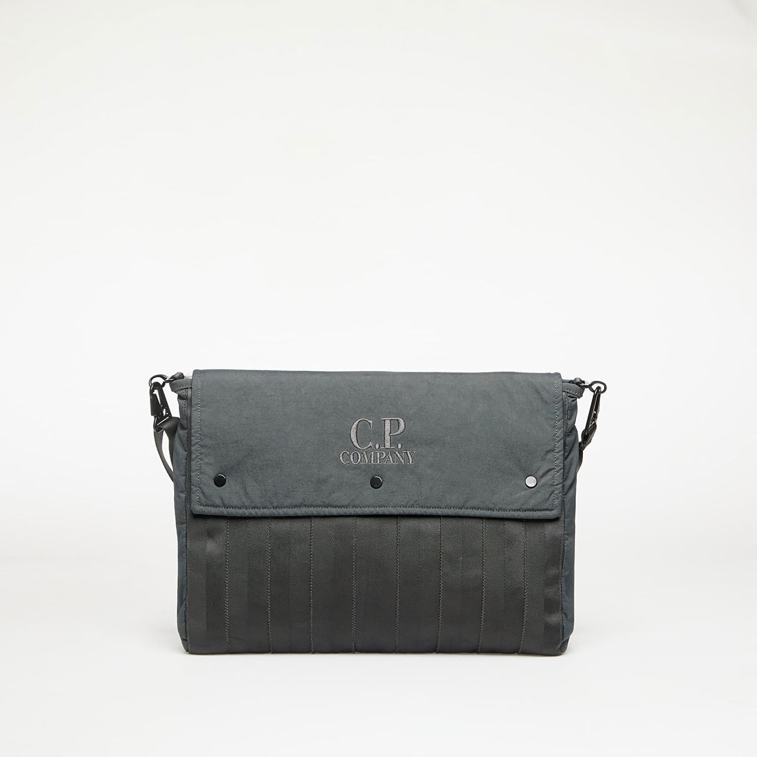 Taška cez rameno C.P. Company C.P. Company Herringbone Logo Bag Šedá | 18CMAC055A005349G-935, 0