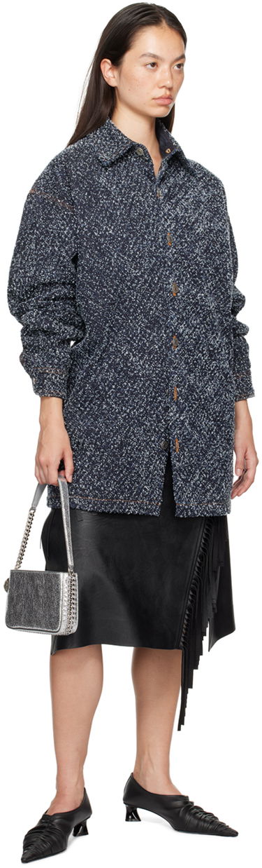 Kabelka Stella McCartney Stella McCartney Cracked Metallic Alter Mat Shoulder Bag Metalická | 7B0116WP0469, 3