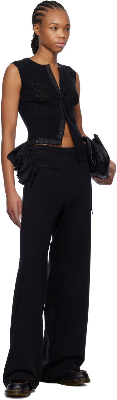 Sveter Maison Margiela MM6 Maison Margiela Detachable Ruffles Tank Top Čierna | S52NC0347 M13082, 3