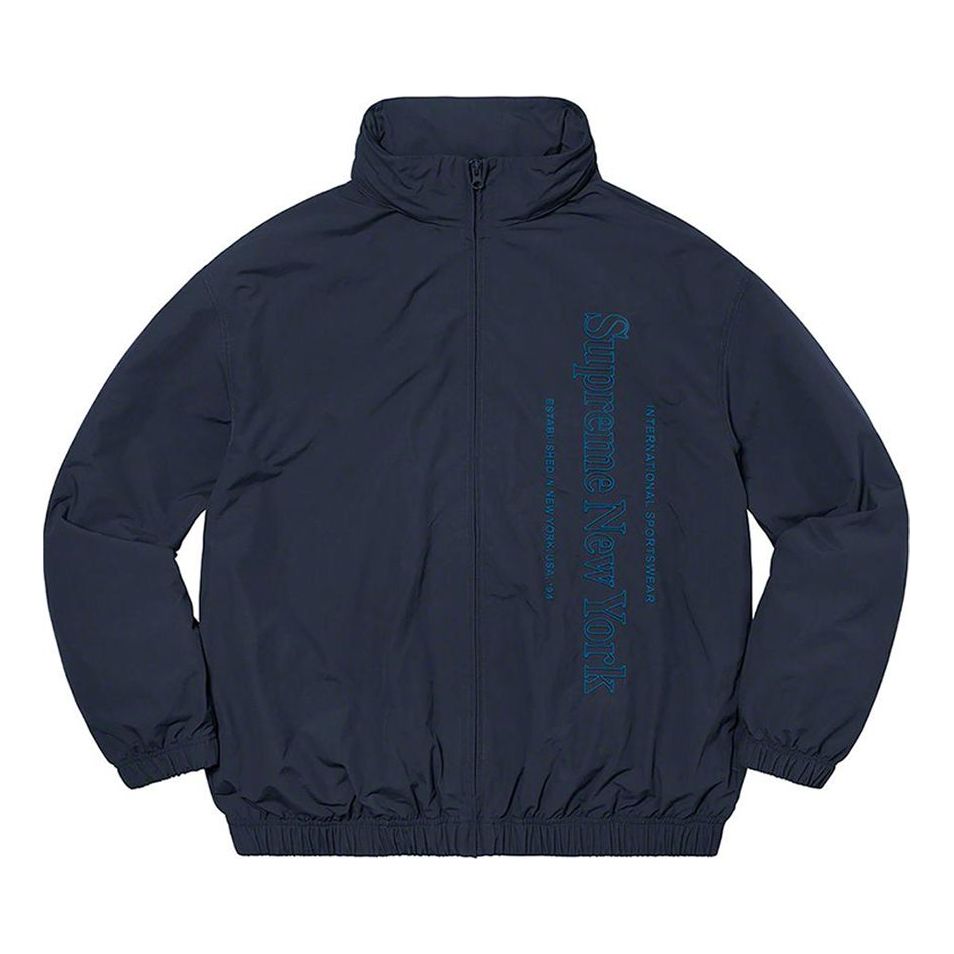Vetrovka Supreme Side Logo Track Jacket Navy | SUP-FW20-084, 0