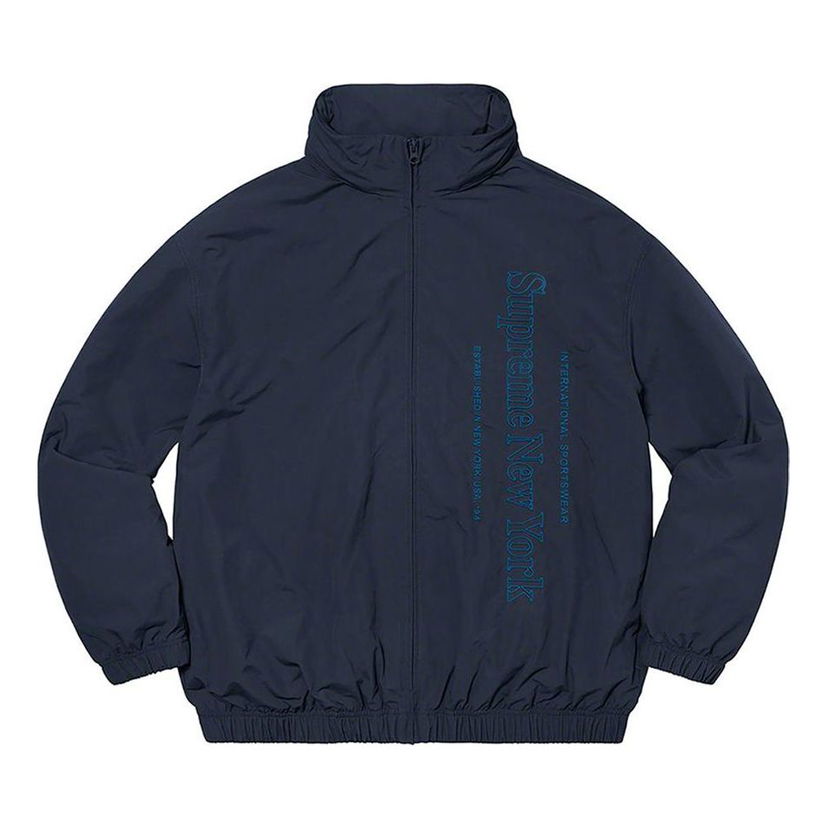 Vetrovka Supreme Side Logo Track Jacket Navy | SUP-FW20-084