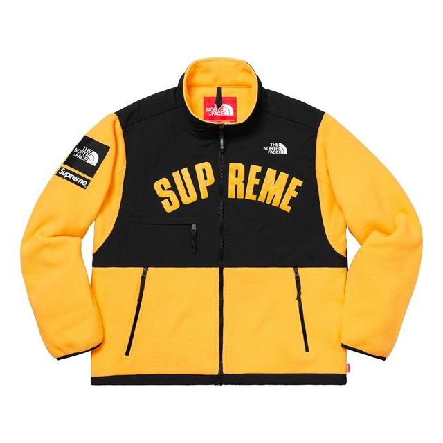 Sveter Supreme The North Face Arc Logo Denali Fleece Jacket Žltá | SUP-SS19-549, 0