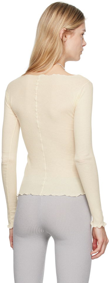 Tričko Baserange Off-White Pama Long Sleeve T-Shirt Béžová | TTPAL-RB-000, 2