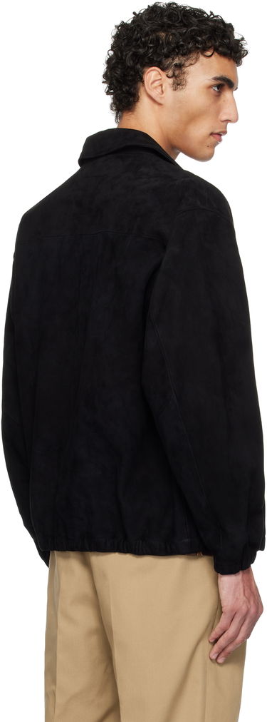 Bomber bunda WACKO MARIA WACKO MARIA 50's Suede Jacket Čierna | 25SSE-WMO-BL04, 2