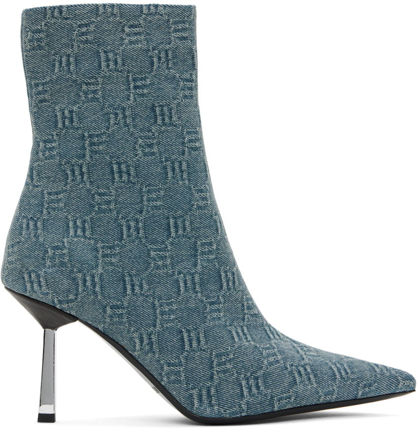 MISBHV Sasha Denim Ankle Boots