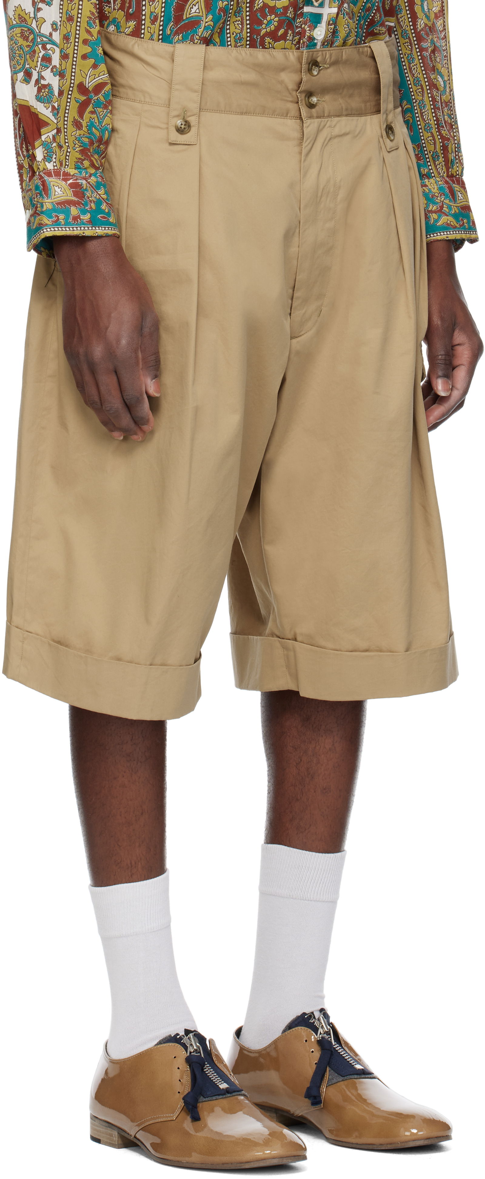 Engineered Garments Gurkha Seersucker Shorts