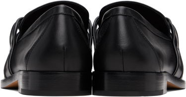 Tenisky a topánky Bottega Veneta Bottega Veneta Astaire Knotted Leather Loafers Čierna | 796445V5DZ01000, 1