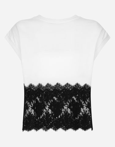 Tričko Dolce & Gabbana Smanicata Tee Biela | F8T65ZG7H2HW0800, 1