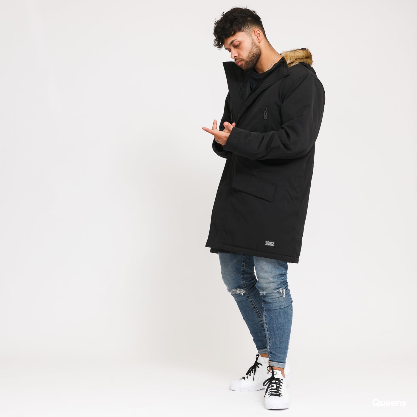 Parka Levi's Woodside Long Utility Čierna | 27324-0002, 0