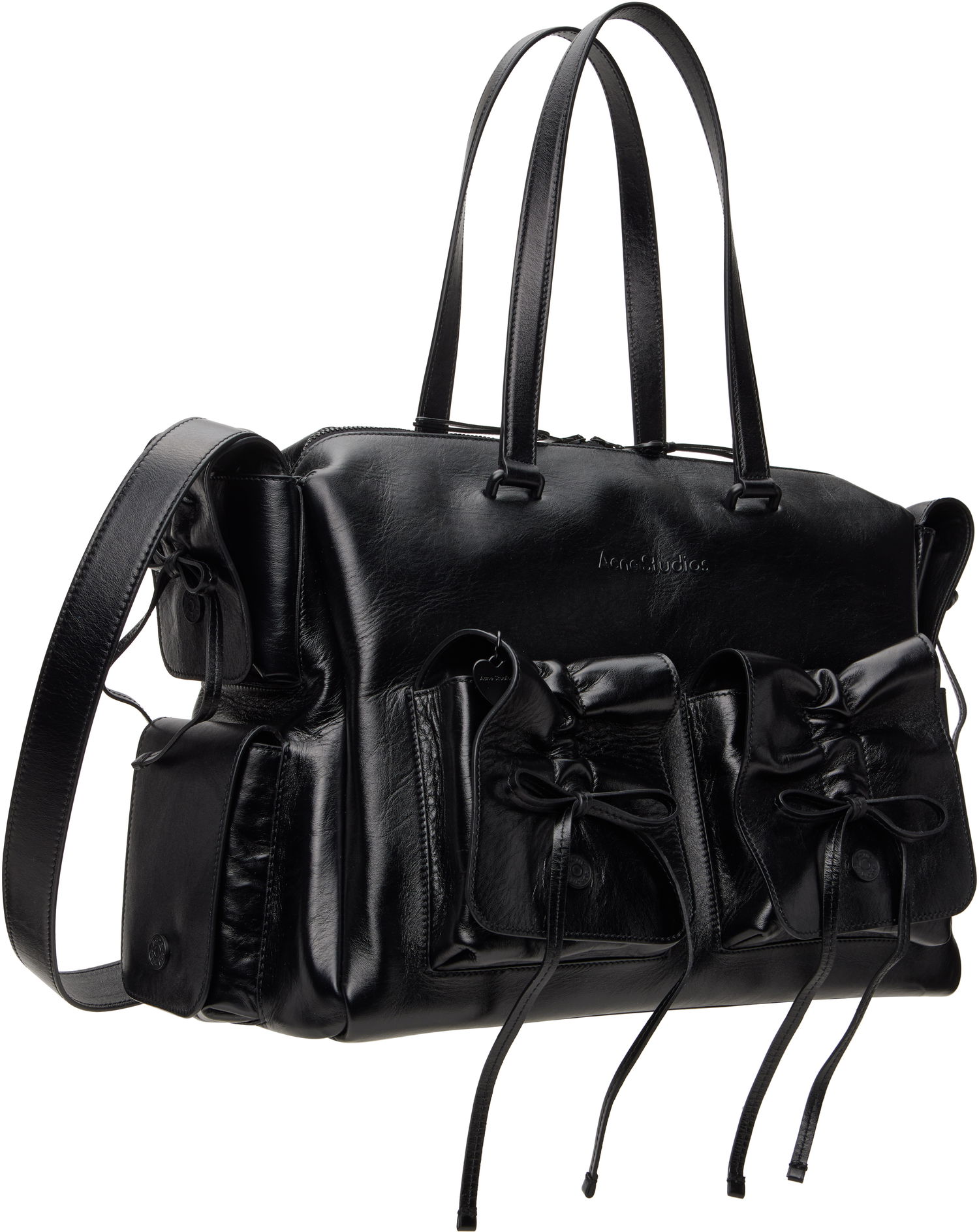 Kabelka Acne Studios Multipocket Tote Čierna | A10427-, 1