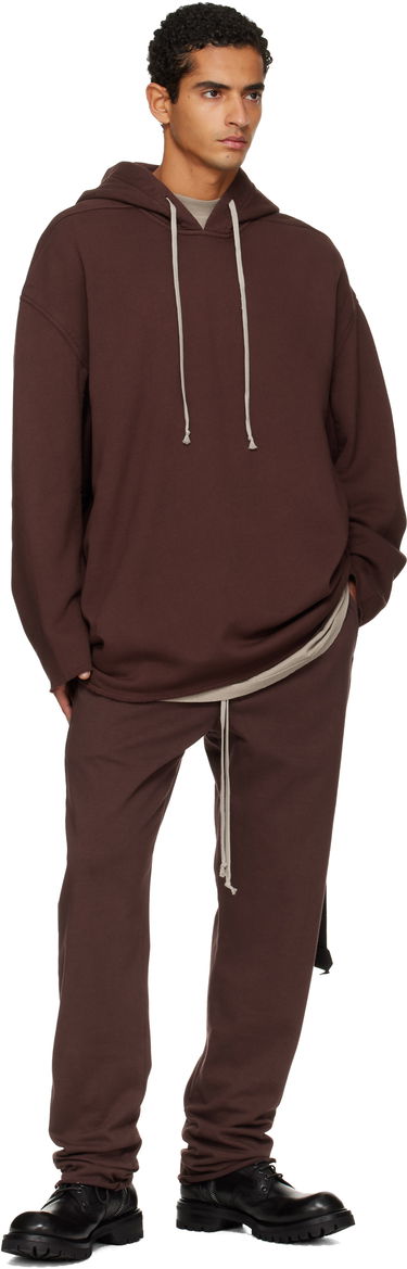 Tepláky Rick Owens Rick Owens DRKSHDW Concordians Berlin Drawstring Sweatpants Hnedá | DU02E7392 RIG, 3
