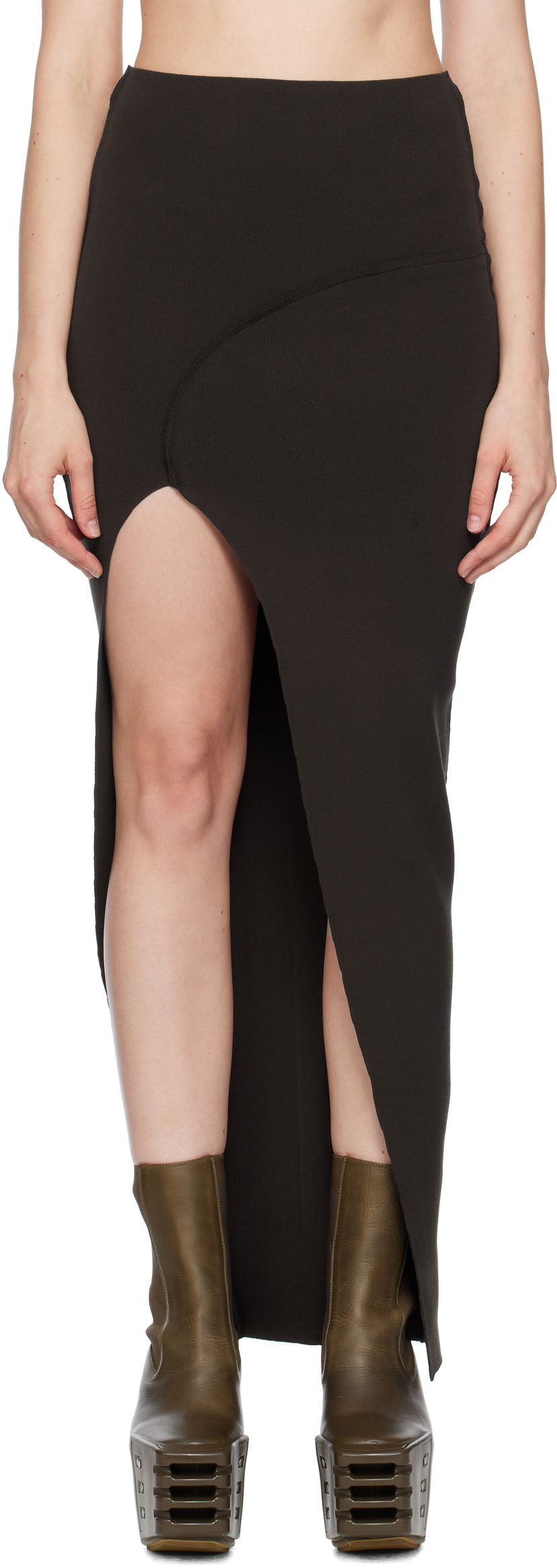 Sukňa Rick Owens Rick Owens Theresa Maxi Skirt Čierna | RP02E4696 KST