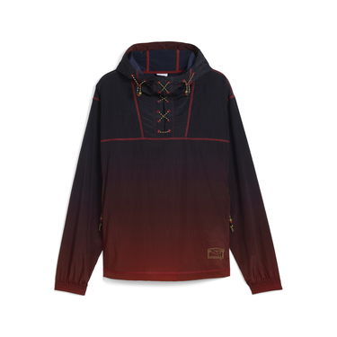 Vetrovka Puma Lightweight PUMA x ARIES Hooded Jacket Červená | 629493_52, 5