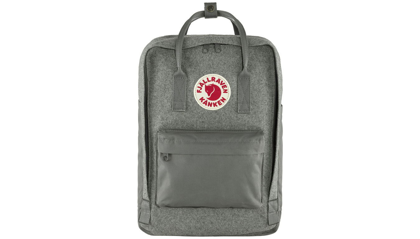 Batoh FJÄLLRÄVEN Kånken Re-Wool Šedá | F23330-027, 0