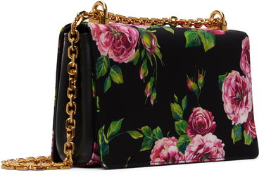 Kabelka Dolce & Gabbana Dolce&Gabbana 'DG' Floral Print Shoulder Bag Čierna | BB6498 AS110, 2
