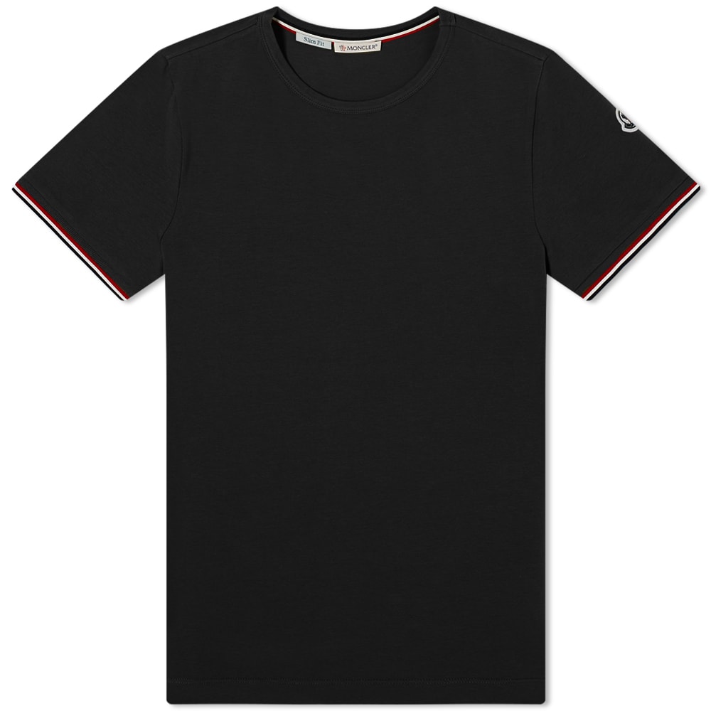 Tričko Moncler Arm Logo Classic Tee Čierna | 8C716-00-87296-999, 0