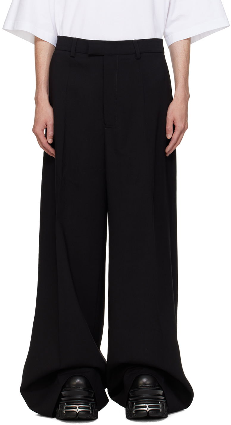 Nohavice VETEMENTS Tailored Trousers Čierna | UA65PA700B, 0
