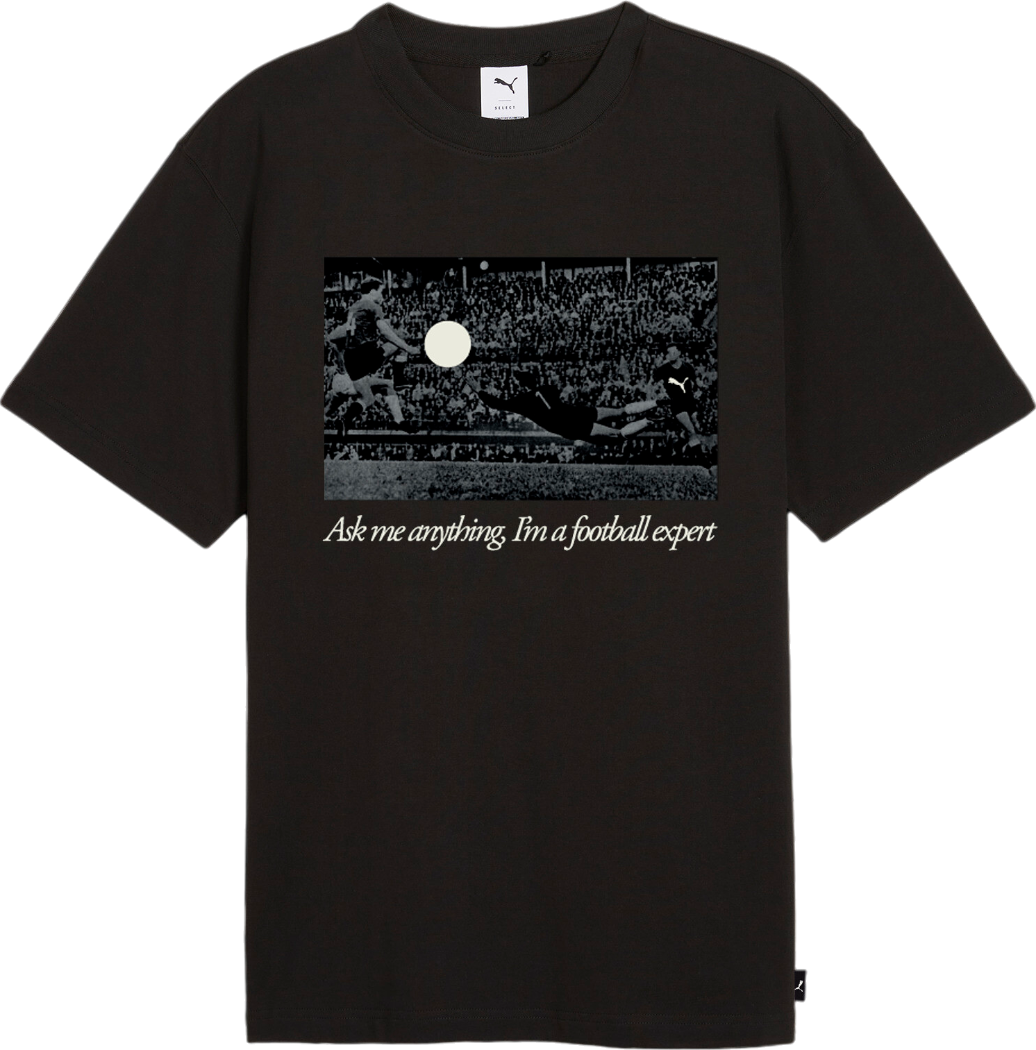 Tričko Puma Graphics Football Expert Tee Čierna | 628185-01, 0