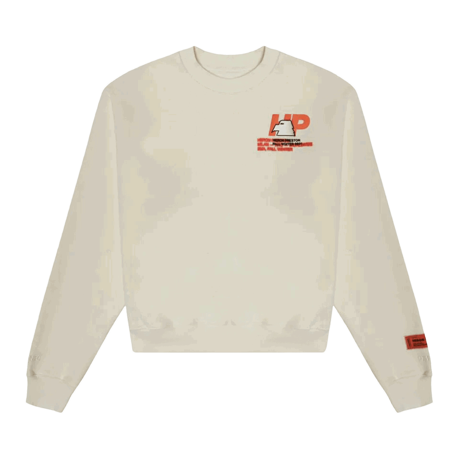 Sveter HERON PRESTON Gum Crewneck Béžová | HMBA016F21JER0030440, 0