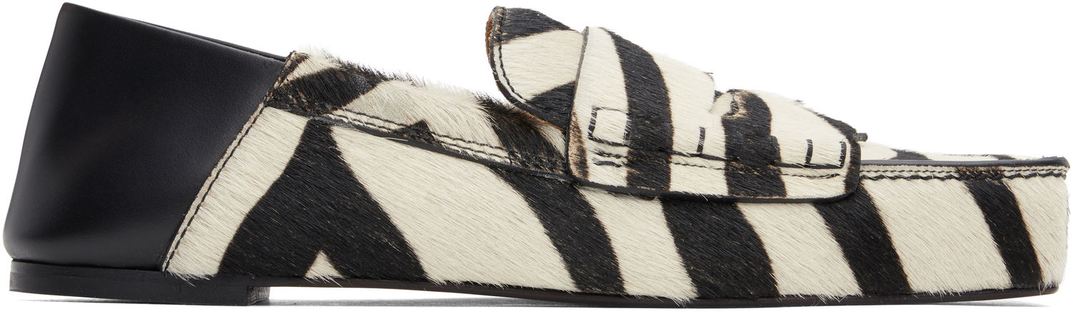 Oblečenie Jacquemus Jacquemus La Casa Les Loafers Carré Haircalf Platform Loafers Rôznofarebný | 24H246FO147-3209, 0