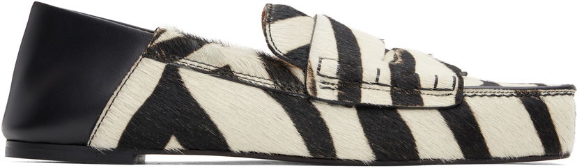 Oblečenie Jacquemus Jacquemus La Casa Les Loafers Carré Haircalf Platform Loafers Rôznofarebný | 24H246FO147-3209