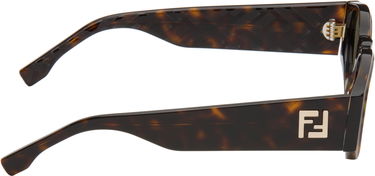 Slnečné okuliare FENDI Fendi FF Squared Sunglasses Hnedá | FE40158I@5552E 840126854992, 1