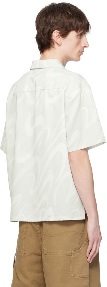 Košeľa Dime Dime Chilling Satin Shirt Zelené | DIMESP259CRE, 2