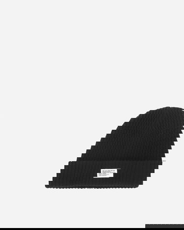 Kulicha WTAPS Ribbed Knit Beanie Čierna | 251MADT-HT02 BLACK, 0