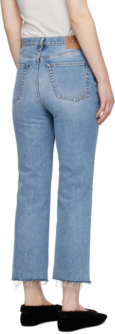 Džínsy TOTEME TOTEME Classic Cut Jeans Modrá | 222-235-741, 2