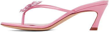 Doplnky Blumarine Blumarine Butterfly Heeled Sandals Ružová | 6A4527PX50900497, 2