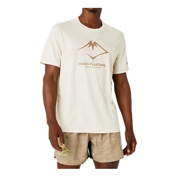 Tričko Asics Fujitrail Running T-Shirt Béžová | 2011C981-251, 0