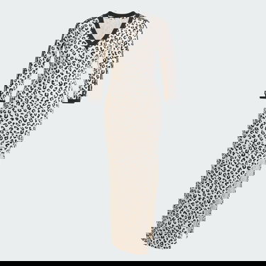 Šaty adidas Performance Leopard Maxi Dress Biela | IX7418, 3
