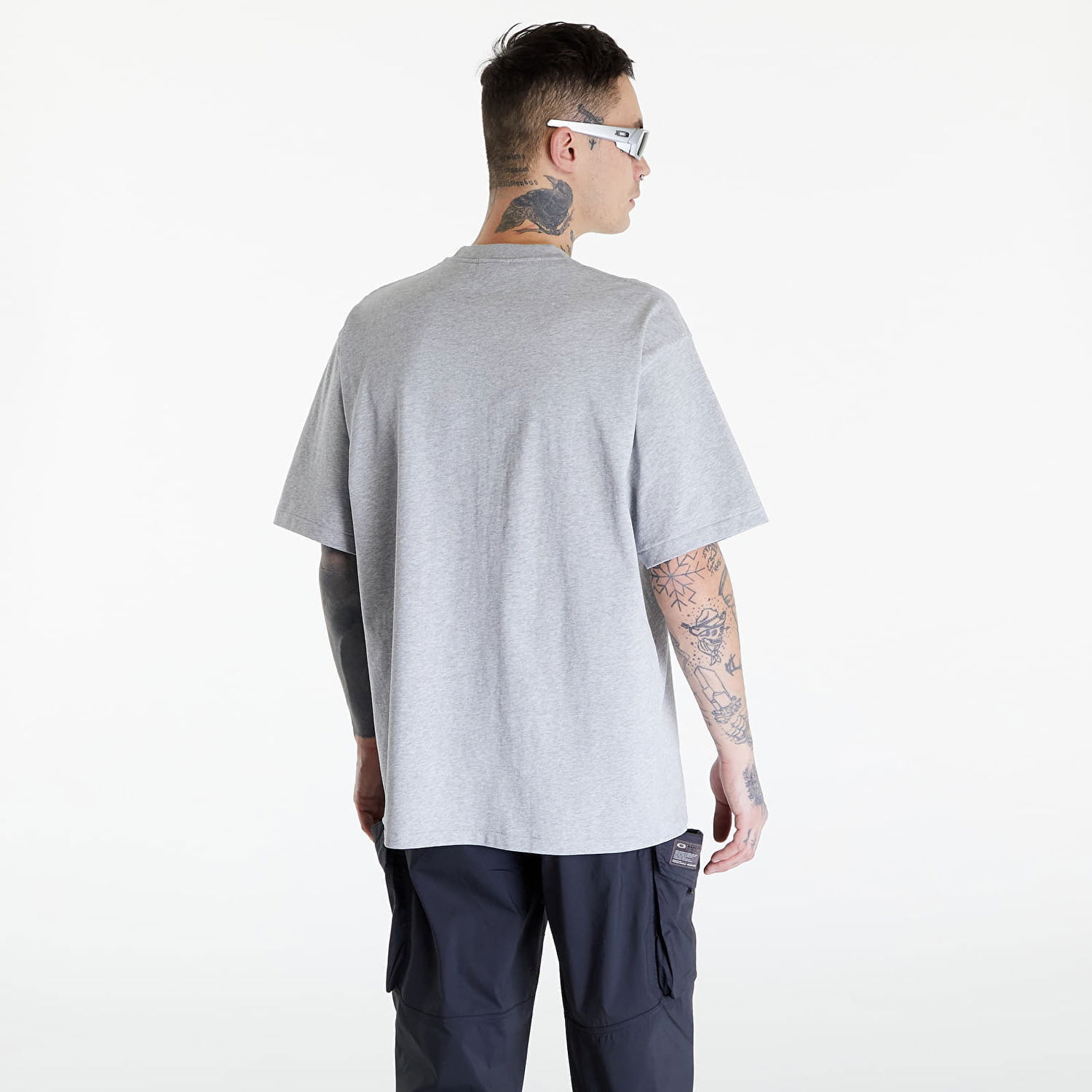 Tričko BAPE A BATHING APE Flora Big Ape Head Relaxed Fit Tee Gray Šedá | 001TEK301312M GRA, 1