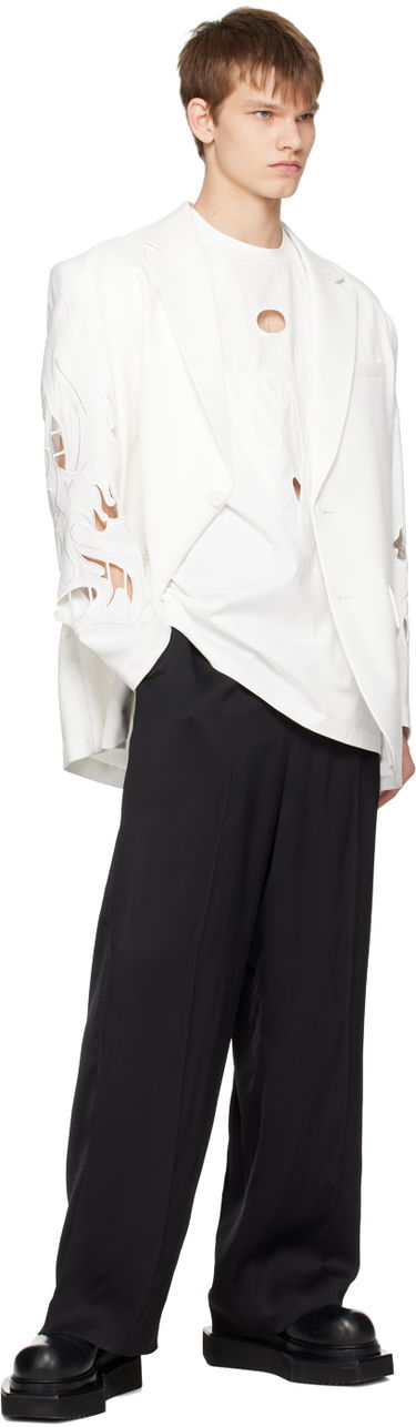 Tričko Feng Chen Wang Feng Chen Wang Cutout T-Shirt Biela | FUS15TS01, 3