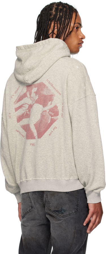 Mikina Enfants Riches Déprimés Enfants Riches Déprimés 'You Are Nothing' Graphic Hoodie Šedá | 020-464, 2
