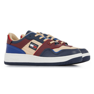 Tenisky a topánky Tommy Hilfiger Retro Basket Warm Lined Bleu/bordeaux Rôznofarebný | EM0EM01074C87, 1